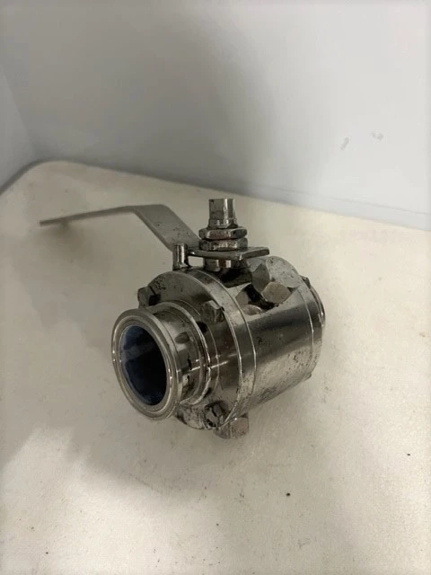 1.5" 316L Jacketed Stainless Steel Ball Valve