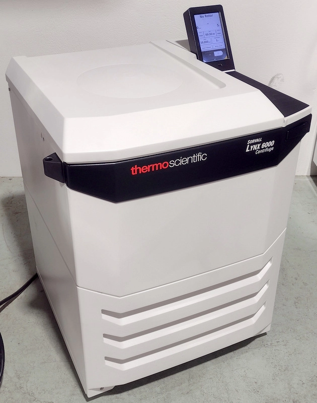 Thermo LYNX 6000 Refrigerated Superspeed Floor Model Centrifuge