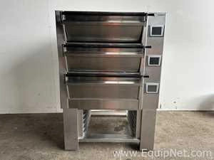 Tom Chandley Compacta CPT S328 2020 Stainless Three Deck Oven with HMI Touch Screen