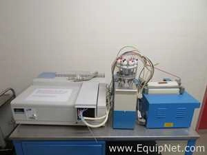 Perkin Elmer Lambda 25 UV/VIS Spectrometer with Sotax C613 Fraction Collect and Sotax CY 750  Pump