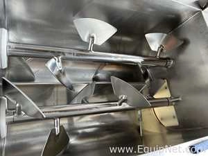 Used Stainless Steel Continuous Paddle Mixer for Sale