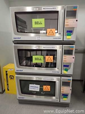 Lot 152 Listing# 864251 Lot of 3 Eppendorf S33i Stacked Shaker Incubators