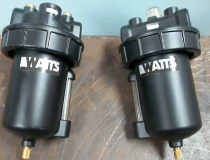 WATTS FLUID AIR INC PNEUMATIC FILTERS, MODEL: F701-02W3P M1, NO: 039, MODEL: F702-02W9 M1, NO: 039,