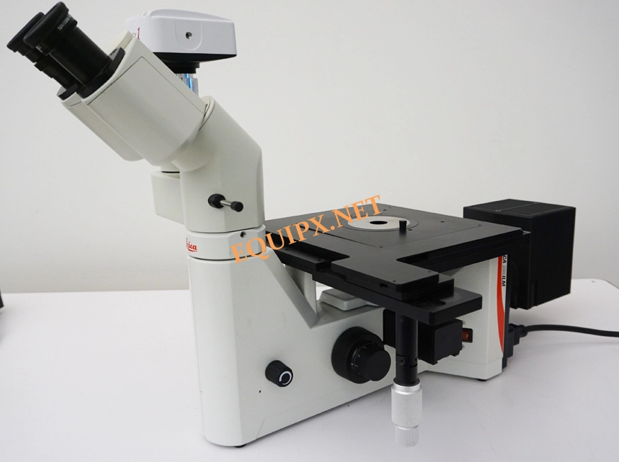Leica DM-ILM inverted metallurgical microscope (4552)
