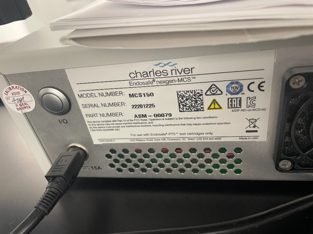 Charles River Nexgen-MCS Multi-Cartridge Endotoxin Detection System ...