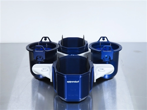 Eppendorf S-4x1000 Swing Bucket Rotor w/ Round Buckets &amp; Plate Buckets