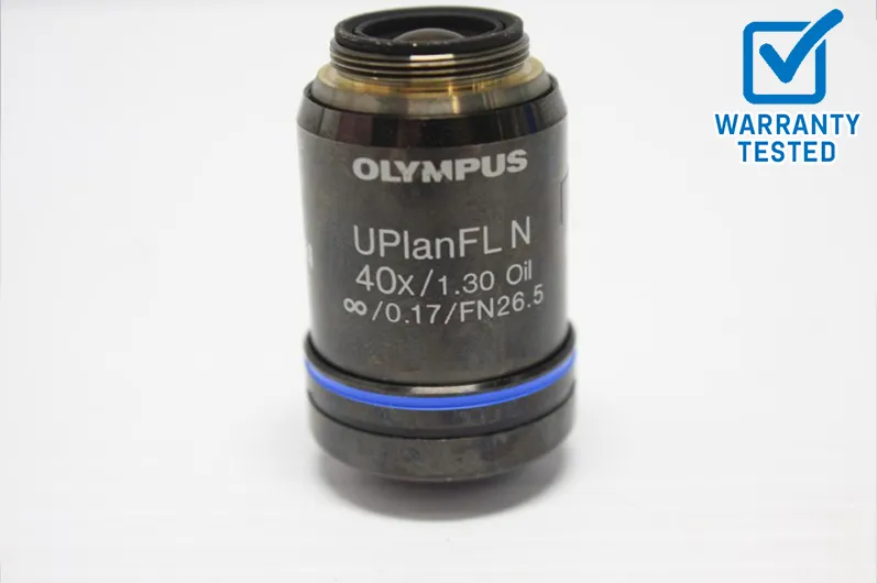 Olympus UPlanFL N 40x/1.30 Oil Microscope Objective Unit 3 | LabX.com