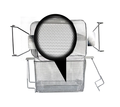 Crest Ultrasonics Perforated Basket for P1100 Ultrasonic Cleaner