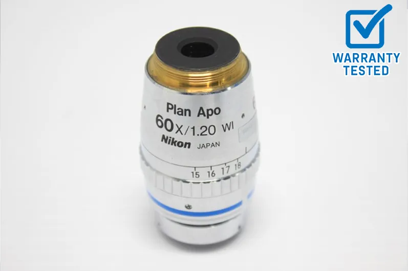 Nikon Plan Apo 60x/1.20 WI DIC H Microscope Objective - AV | LabX.com