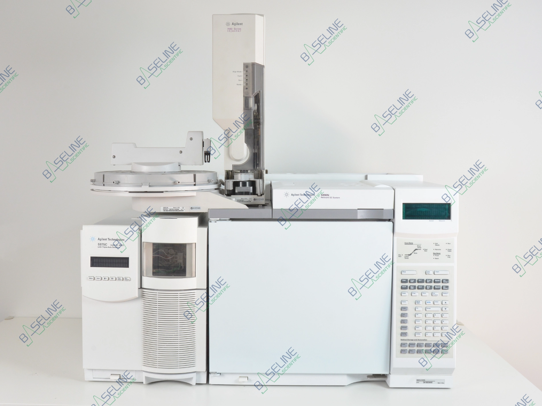 Agilent 6890N GC &amp; 5975C Diffusion Pump &amp; 7683 Autosampler