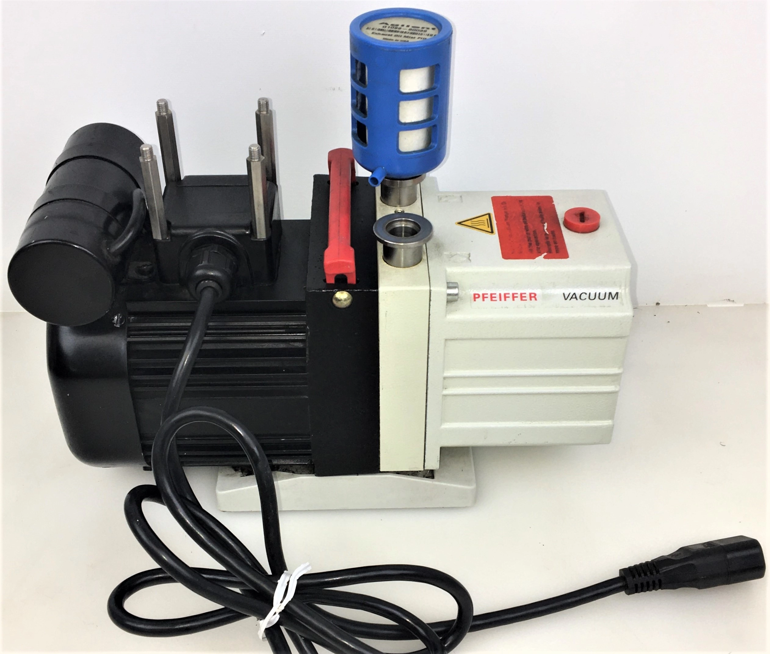 Pfeiffer DUO 2.5 Rotary Vacuum Pump with Oil Mist Filter - 1.7cfm