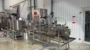 ABE Equipment CraftCan Duo 45 Carbonated Can Filler and Seamer with Gravity Depalletizer