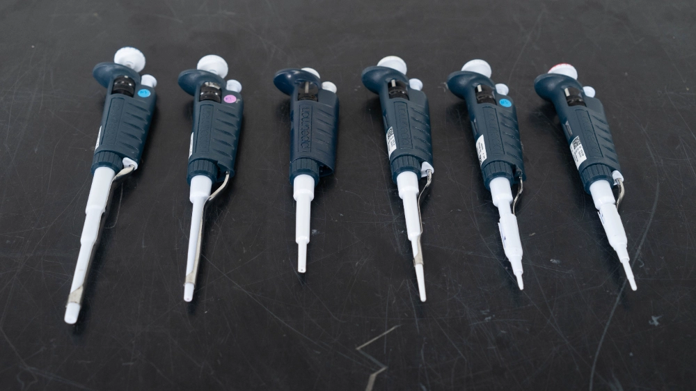 Gilson Pipetman Single Channel Pipettes - Quantity 6