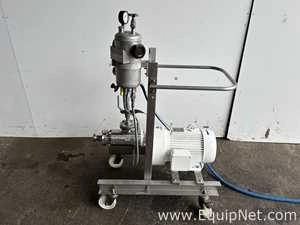 Kinematica Megatron MT3 Stainless Inline Disperser on Mobile Cart 7.5Kw Motor