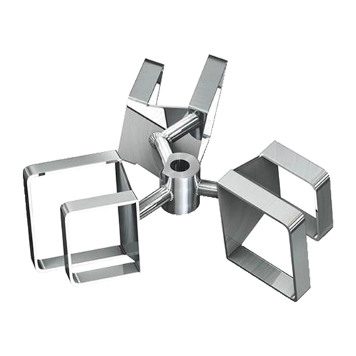 Heidolph 036300506 Overhead Stirrer Visco Jet Crack Impeller, 120mm (Stainless Steel)