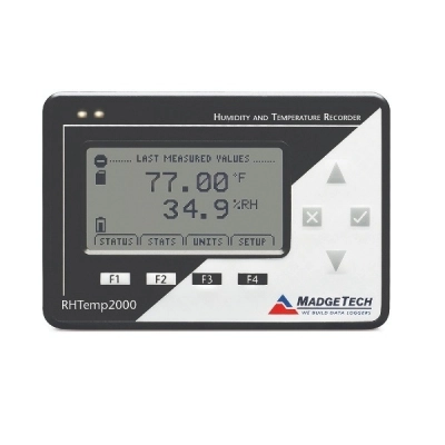 Madgetech RHTemp2000 Humidity And Temperature Data Logger With LCD For Real-Time Monitoring