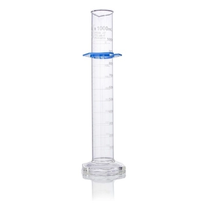 Globe Scientific 1000mL Graduated Cylinder, Globe Glass, Class B, Each 8331000