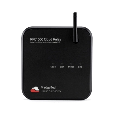 Madgetech RFC1000-CE CLOUD RELAY Services Data Logging Hub For Use With The RFOT and RF2000A Series