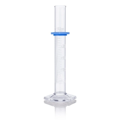 Globe Scientific 25mL Graduated Cylinder, Globe Glass, Class A, Each 8300025