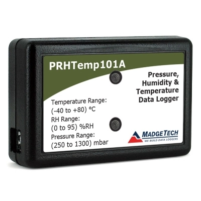 Madgetech PRHTEMP101A Compact, Pressure, Humidity And Temperature Data Logger