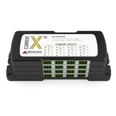 MadgeTech CurrentX4 (3A) 4, 8, 12 And 16-Channel Low-Level DC Current Data Loggers