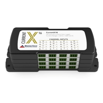MadgeTech CurrentX4 (30mA) 4, 8, 12 And 16-Channel Low-Level DC Current Data Loggers