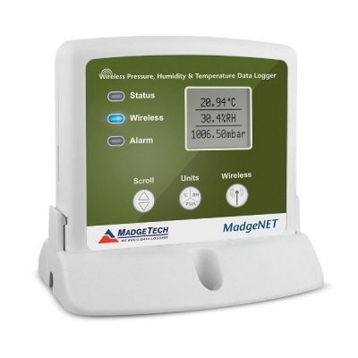 Madgetech RFPRHTEMP2000A Wireless Pressure, Humidity And Temperature Data Logger