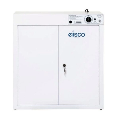 Eisco Goggle Sanitizer - UV Sanitizing Cabinet - Holds 36 Goggles - Heavy Duty CRC Steel GGSN10