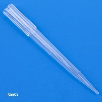 Globe Scientific Certified Pipette Tips, 100-1250uL Low Retention 84mm STERILE, Bulk Bag/1000 150053