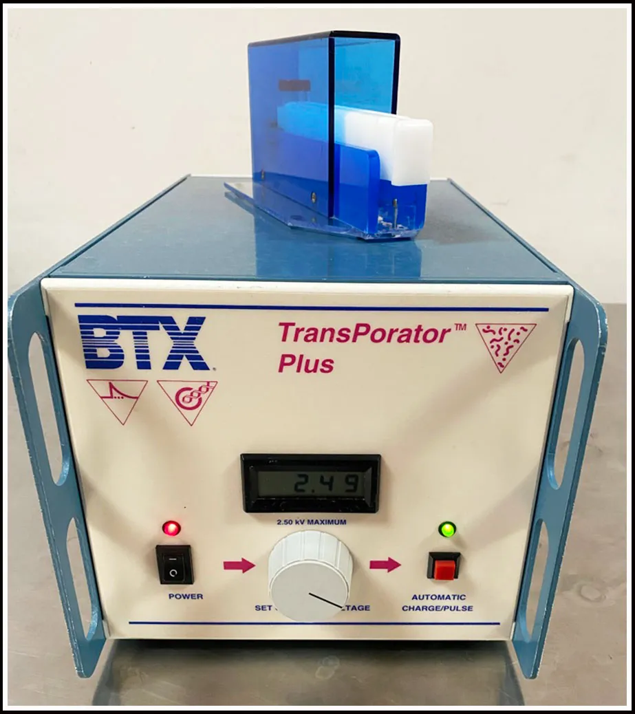BTX Transporator Electroporator EColi Bacteria Pulser w WARRANTY