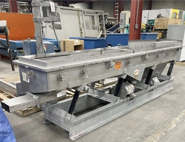 22&quot; x 8&amp;apos; Stainless Steel Fluid Bed Cooler/Classifier