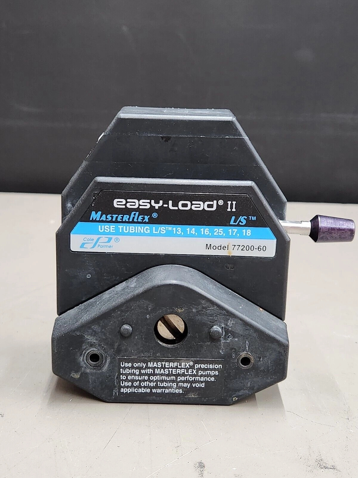 COLE PARMER 77200-60 MASTERFLEX EASY LOAD II PUMP 
