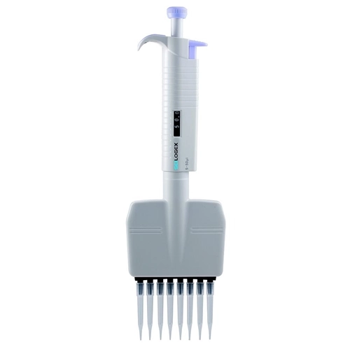 Scilogex MicroPette Plus 8-Channel Autoclavable Pipettor, 50-300μl