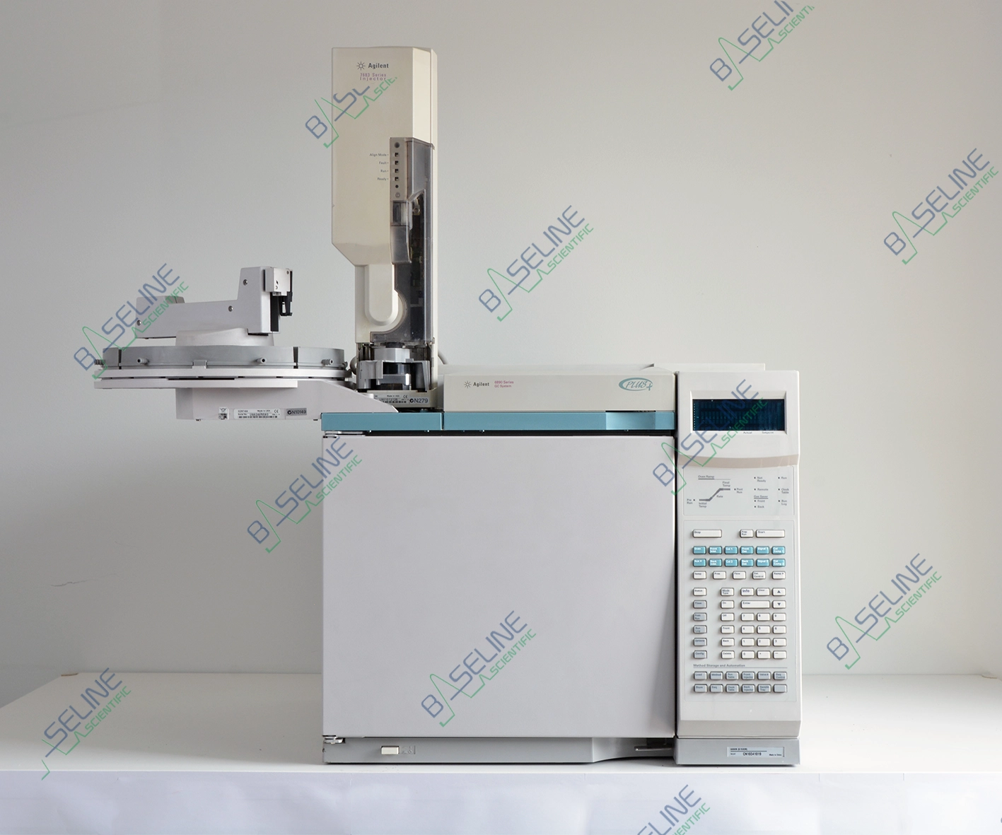 Refurbished Agilent 6890 GC with PP SSL TCD FID and 7683 Series Autosampler Two Injection Tower