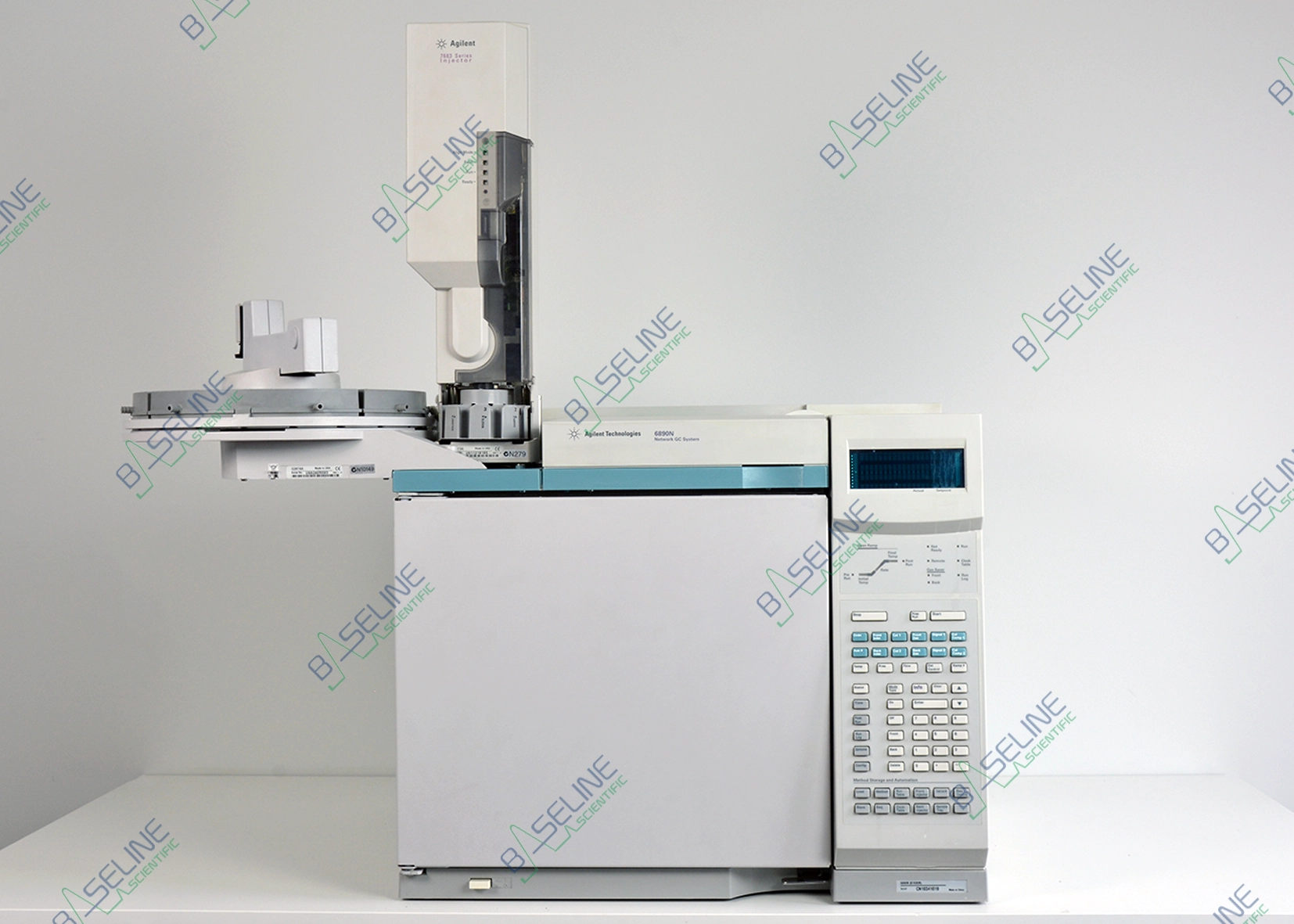 Agilent 6890N GC with Single PP, TCD and 7683 Series Autosampler