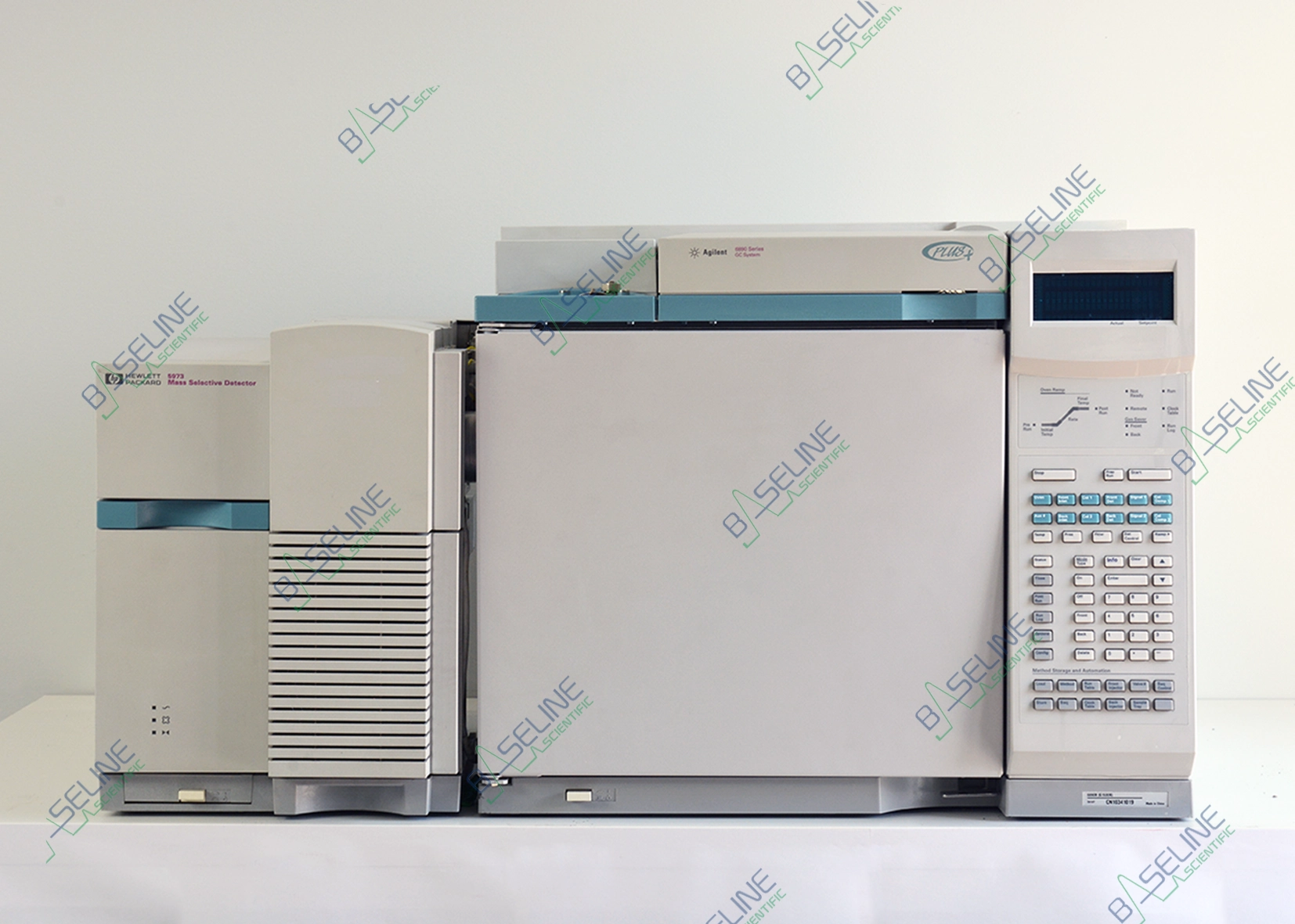 Refurbished Agilent 6890 GC with 5973A MSD Diffusion Pump