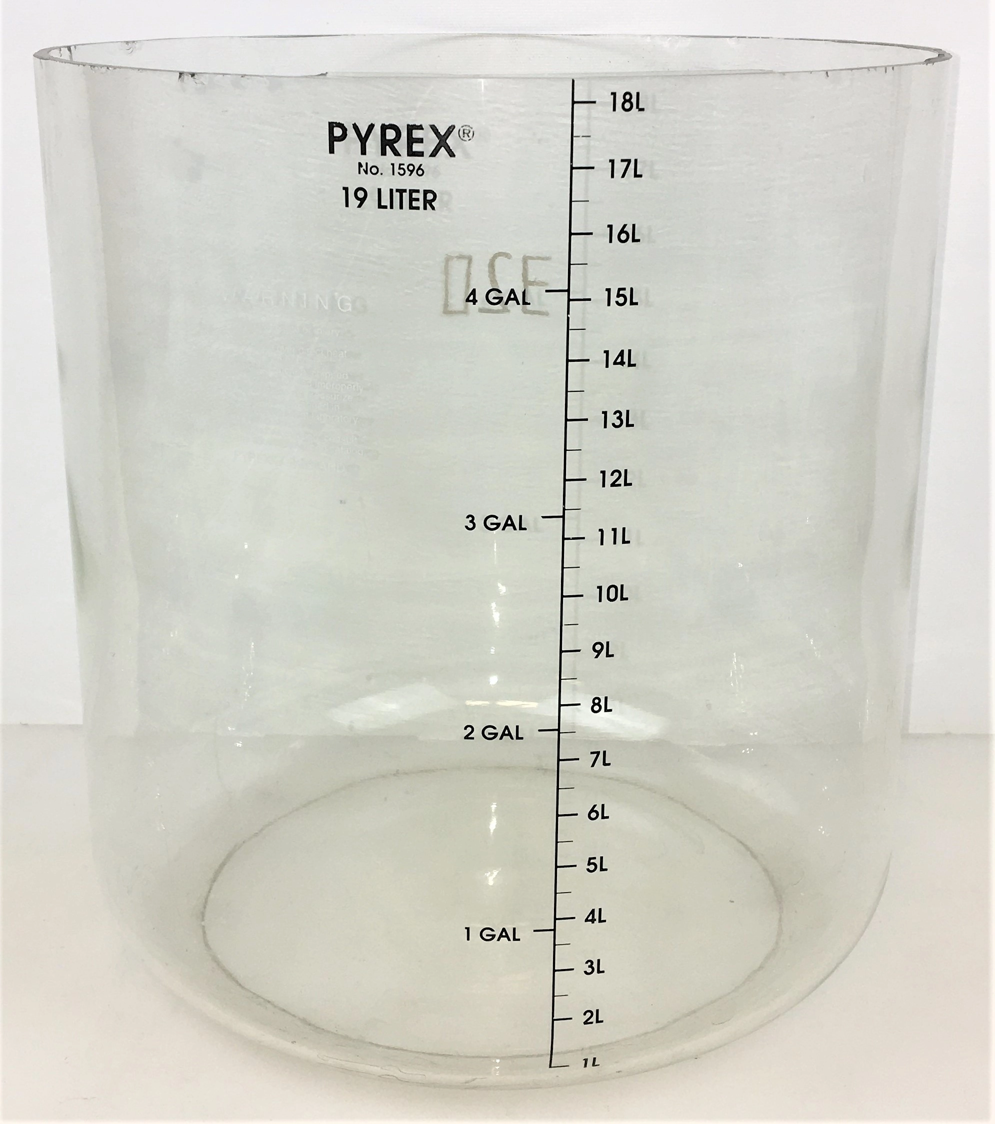 Corning PYREX 1596-19L Modified Cylinder Jar