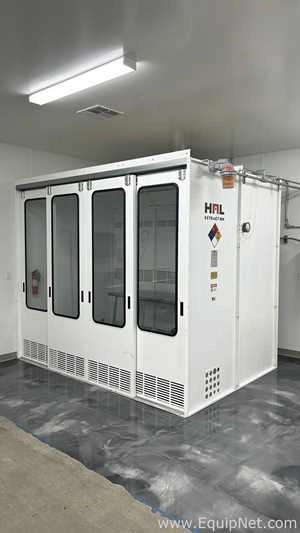 Hal Extraction 55 H Walk-In Solvent Vent Booth with Fire Suppression and Solvent Monitoring