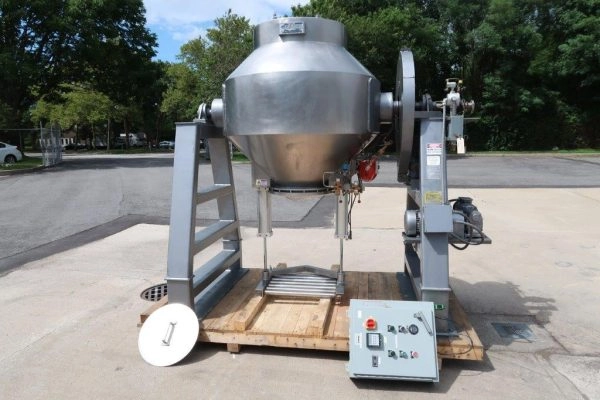 Gemco 30 Cu. Ft. Stainless Steel Double Cone Mixer, &ldquo;Gemco-Matic&rdquo;