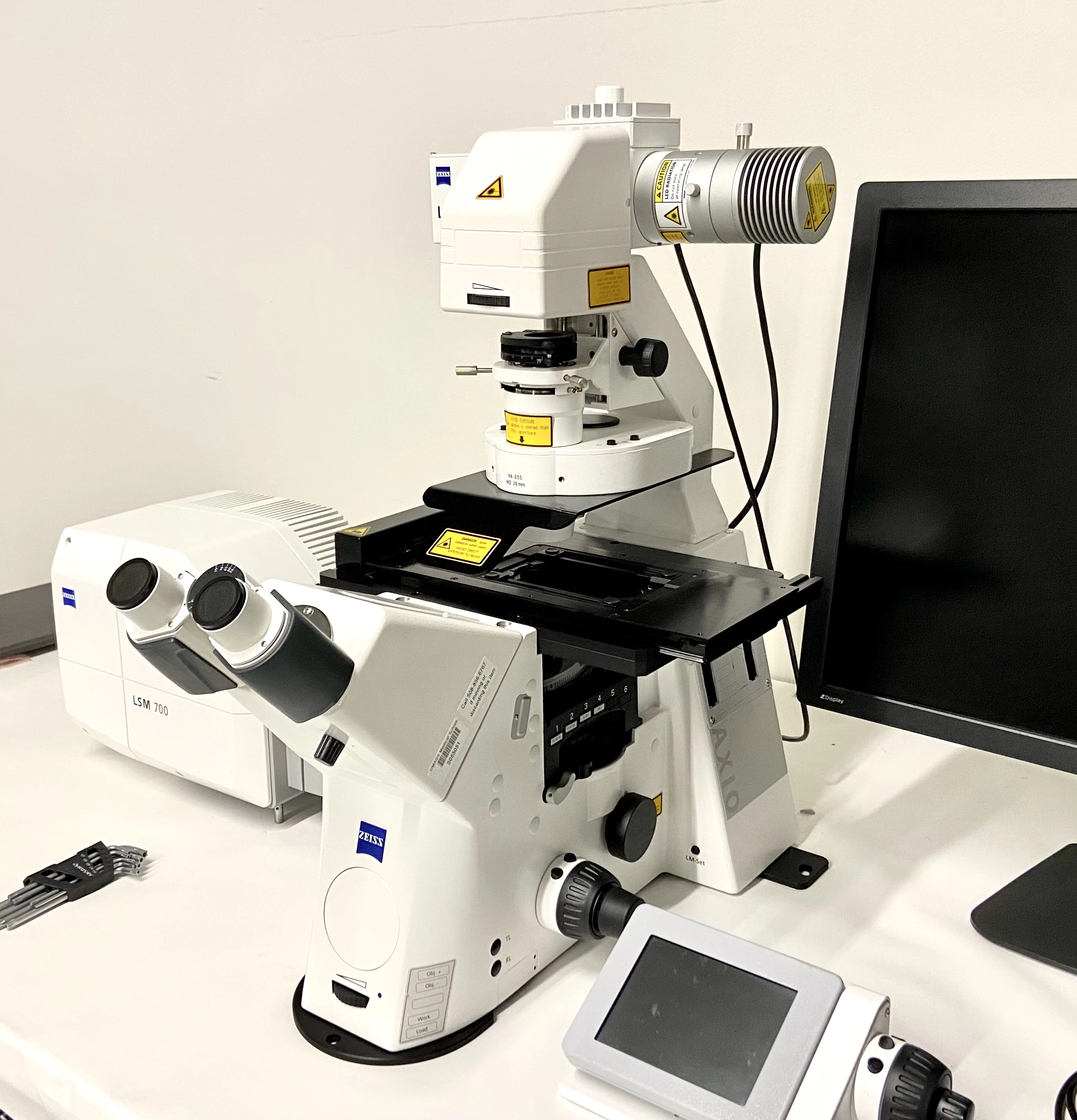 Zeiss Axio Observer Z1 Wdefinite Focus Lsm Microscope