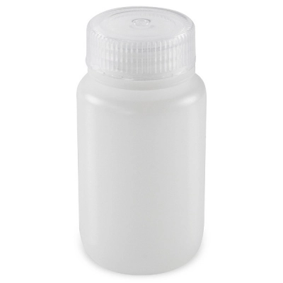 Globe Scientific 125mL Diamond Essentials Bottle, HDPE with PP Closure Case/500 7510125BKS