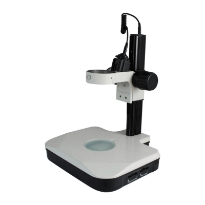 Opti-Vision Microscope Track Stand, 85mm Coarse Focus Rack, Halogen and Fluorescent ST02031204