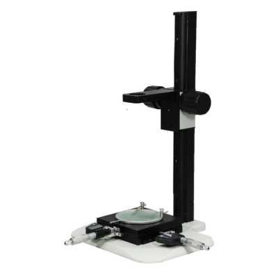 Opti-Vision Microscope Track Stand, 39mm Coarse Focus Rack with Measurement Stage ST02031321