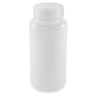 Globe Scientific 500mL Diamond Essentials Bottle, HDPE with PP Closure Case/150 7510500BKS