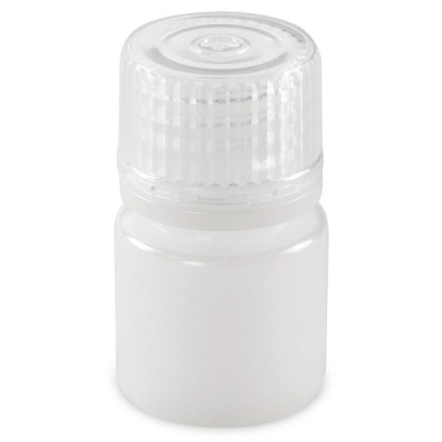 Globe Scientific 8mL Diamond Essentials Bottle, Boston Round HDPE with PP Closure CS/2000 7560008BKS