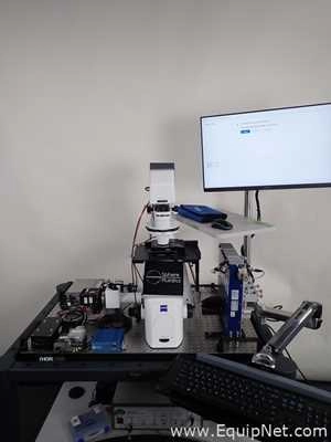 Lot 241 Listing# 939466 Zeiss Axio Observer Microscope with Sphere Fluidics Pico Mine