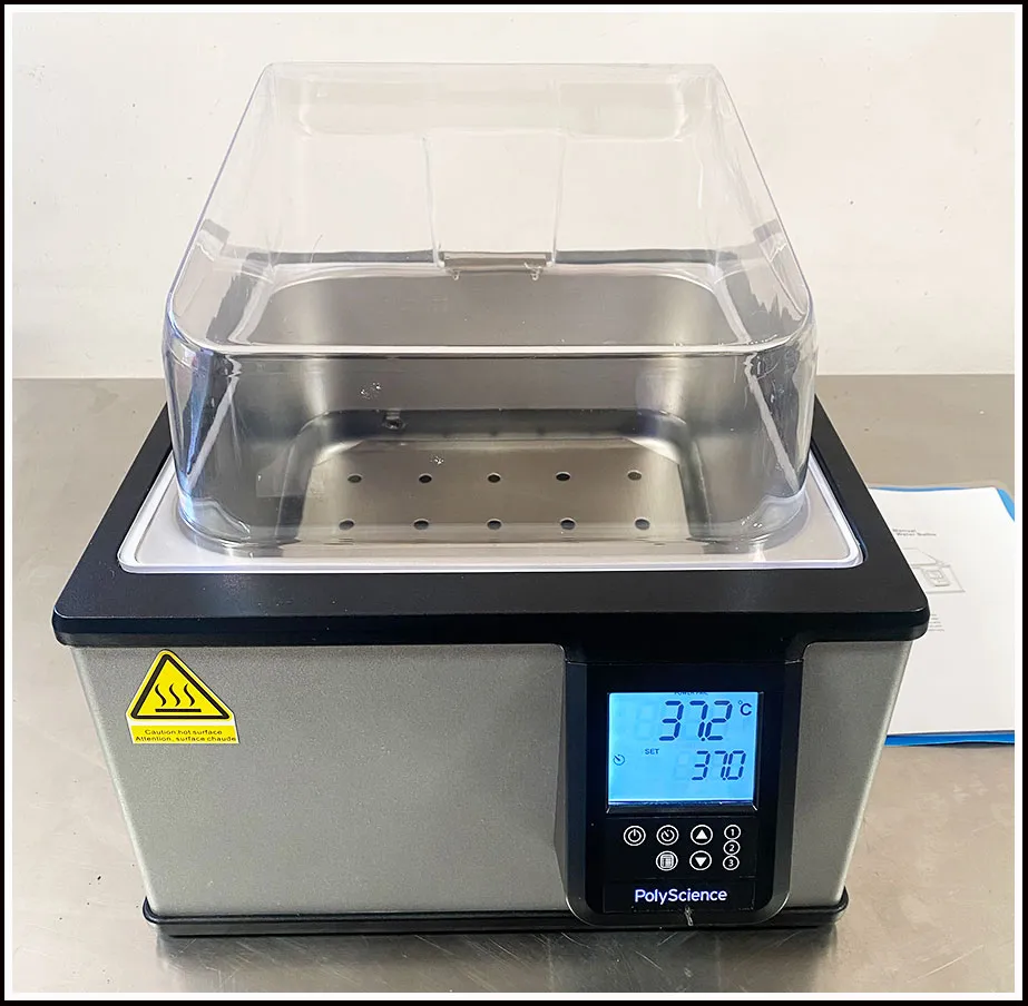 Polyscience Heating Water Bath WB10 10 Liter w WARRANTY