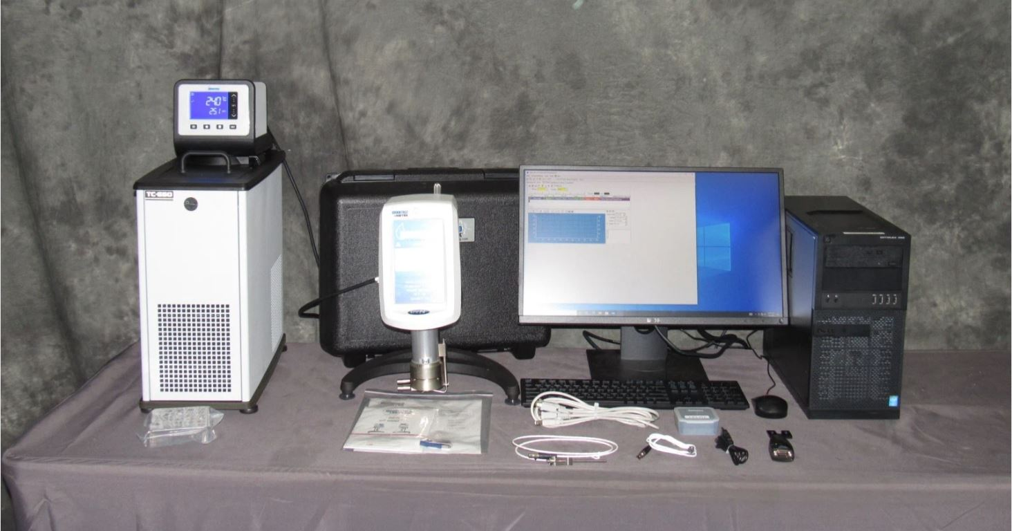 NEW Brookfield DVNext CP Rheometer System with PC/SW and Circulator #41925