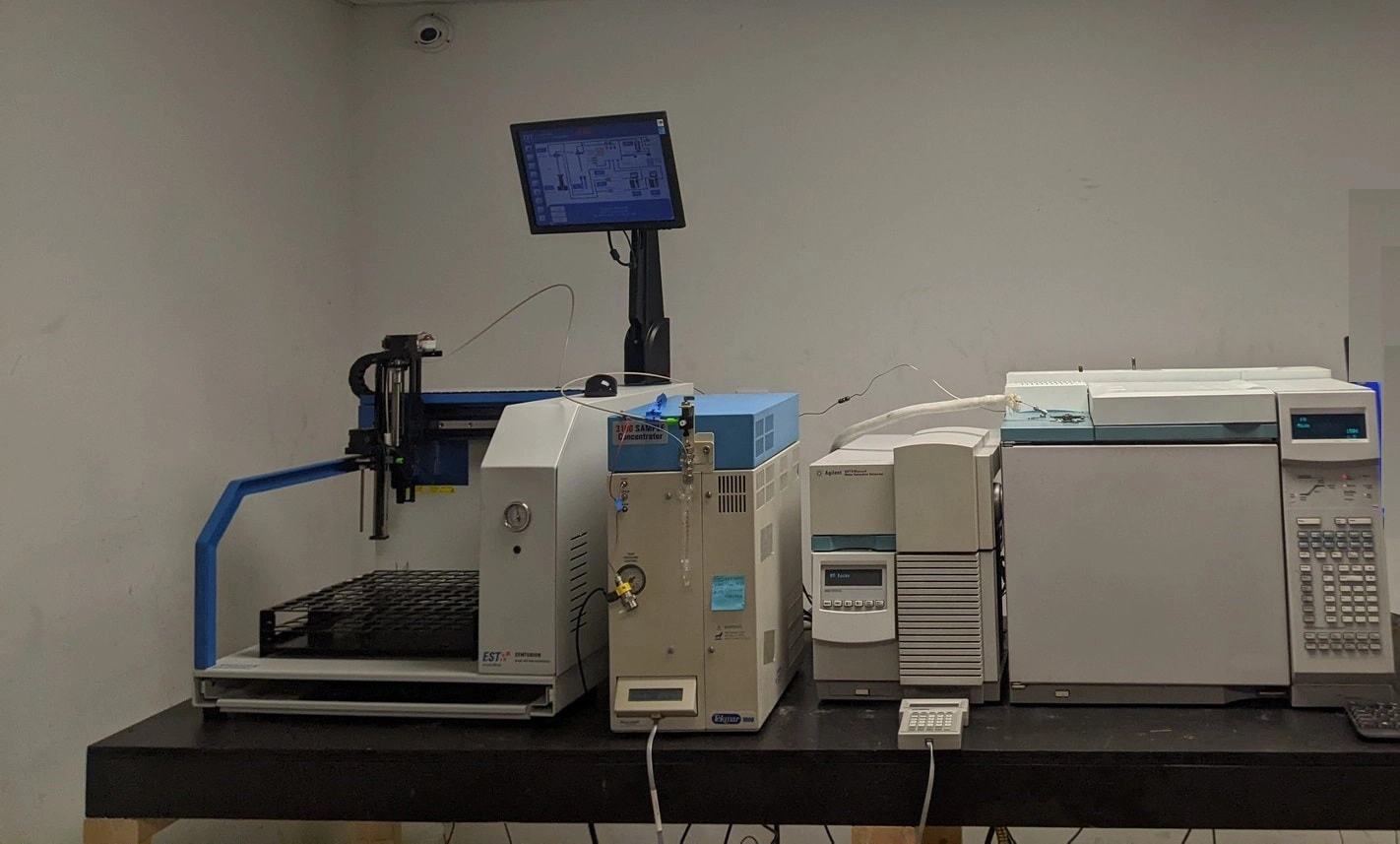 Agilent  6890, 5973N GC-MS with Purge and Trap, Tested, Working