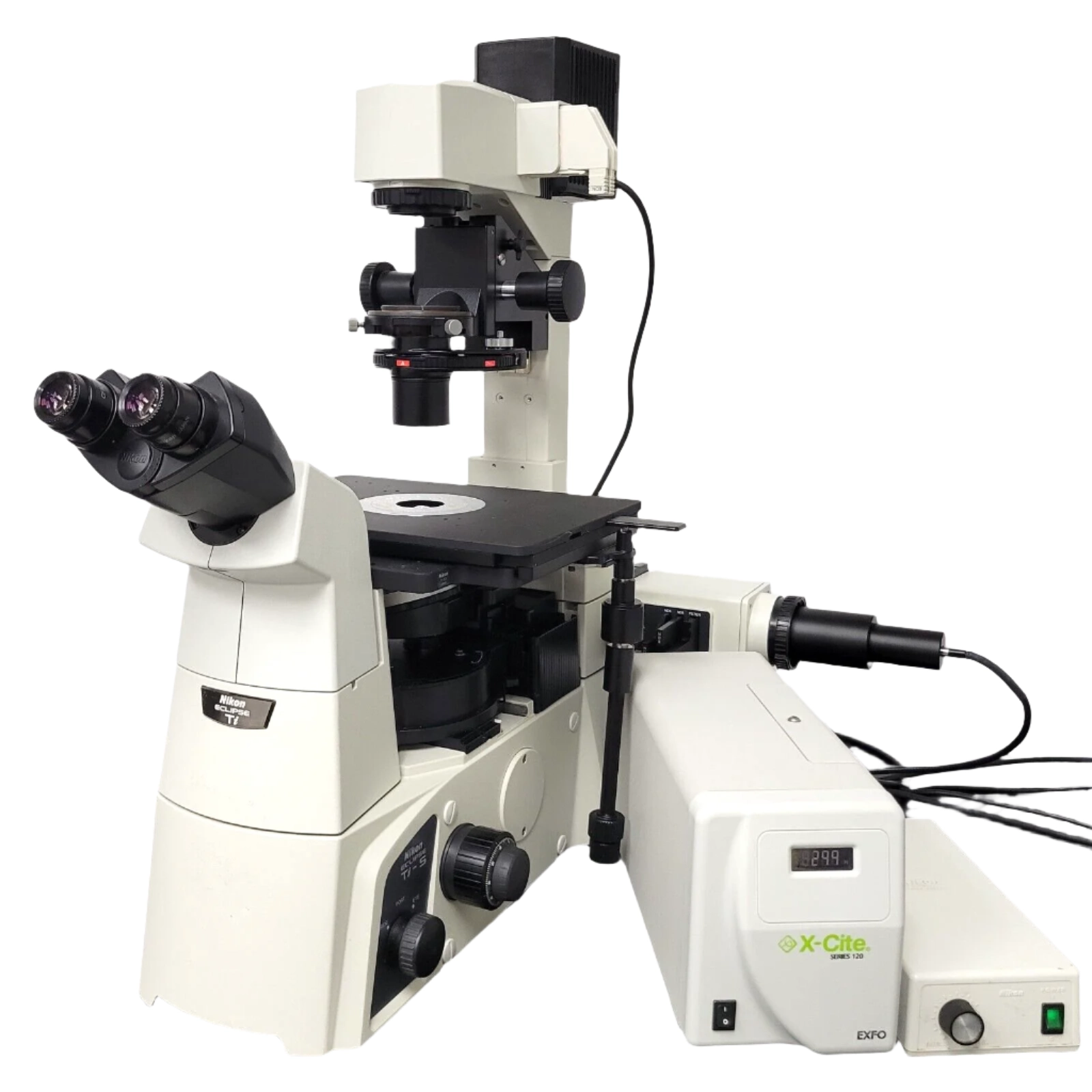 Nikon Microscope Eclipse Ti-S with Fluorescence and Phase Contrast